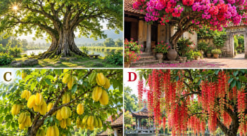 Hãy chọn 1 loài cây mà bạn thích nhất