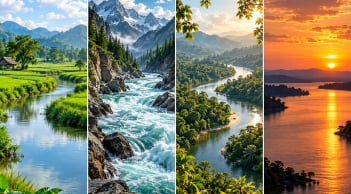 Đâu là dòng sông mà bạn thích nhất?