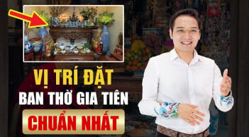 Nên đặt bàn thờ ở tầng 1 hay tầng thượng thì tốt hơn?