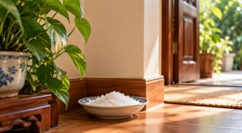 Vì sao nhiều người thích để đĩa muối ở góc nhà?