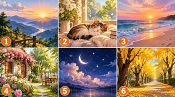 Chọn 1 hình vẽ để xem bạn có dễ lộ tâm trạng của mình không