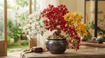Thả thứ nào vào trồng hoa giấy: Hoa mọc quanh năm, nhìn vào ai cũng thích