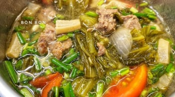 Cách nấu canh dưa chua ngon