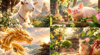 4 con giáp Có Duyên Cửa Phật, hành thiện Lộc càng về
