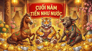 90 ngày cuối cùng năm Bính Ngọ 2026: 3 con giáp Lộc Lá Tràn Bờ - Tiền Về Như Nước