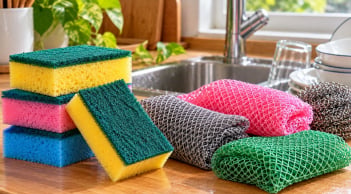 Bao lâu nên thay miếng rửa bát? Chuyện không nhỏ nhưng nhiều người vô tâm