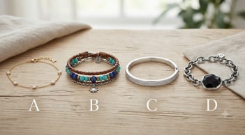 Chọn 1 chiếc vòng tay bạn thích nhất