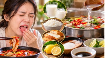 Mẹo chữa cay cực hiệu quả