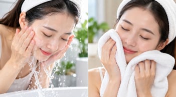 Rửa mặt bằng tay hay bằng khăn: Cách nào tốt hơn cho da?