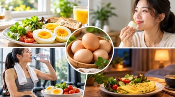 Thời điểm vàng ăn trứng giúp hỗ trợ giảm cân, ăn đúng lúc no lâu, hạn chế thèm ăn
