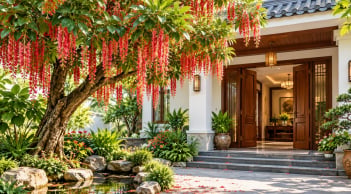 Vị trí trồng cây lộc vừng đón lộc vào nhà: Người xưa đặc biệt kiêng đặt sai chỗ này