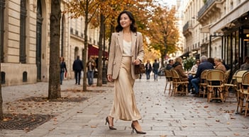 10 cách phối blazer mùa thu giúp phụ nữ mặc đẹp, thanh lịch và sang trọng hơn