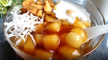 Cách nấu chè sắn truyền thống dẻo thơm, ngon ngọt, béo cốt dừa