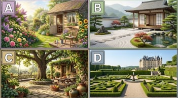 Hãy chọn 1 khu vườn mà bạn thích nhất