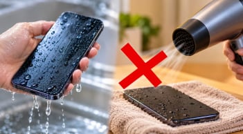 Điện thoại bị ướt, có nên dùng máy sấy tóc để sấy?