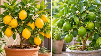 Trồng cây chanh vàng hay chanh quả xanh tốt hơn cho phong thủy?