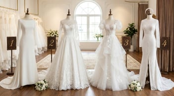 Chọn 1 chiếc váy cưới bạn thích nhất