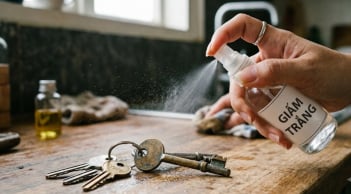 Tại sao bạn nên dùng giấm lau chìa khóa?