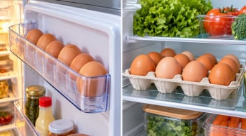 Trứng mua về đừng vội xếp vào cánh tủ lạnh: Đây là lý do nhiều người đang bảo quản sai cách