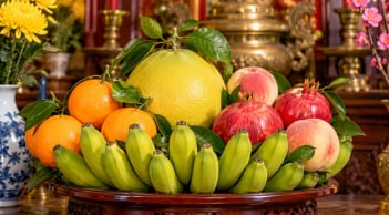 5 loại quả Ngũ Phúc thường được bày trên ban thờ, là những quả nào?