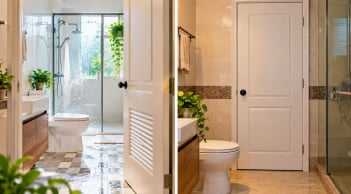 Nên đóng hay mở cửa nhà tắm, nhà vệ sinh khi không dùng?