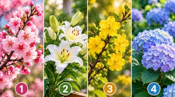 Chọn 1 cành hoa để xem gu thẩm mỹ của bạn