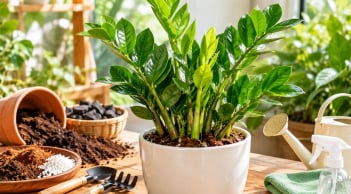 Cách trồng cây kim tiền xanh tốt quanh năm, chú ý những mẹo nhỏ này