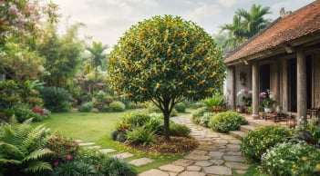Vị trí đặt Mộc Hương trước nhà để 'kích tài chiêu lộc', vượng khí cho tổ ấm