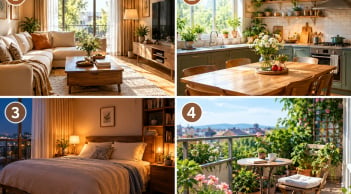 Hãy chọn một nơi yêu thích nhất trong căn nhà bạn?