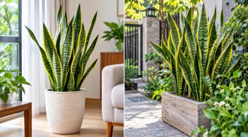 Trồng cây lưỡi hổ trong nhà hay ngoài sân tốt hơn?