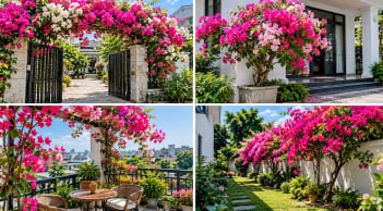 Trồng hoa giấy ở đâu tốt cho phong thủy?