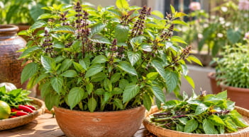 Vì sao nên trồng một bụi húng quế?