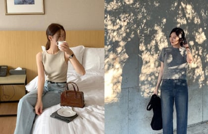 10 công thức diện quần jeans tối giản sành điệu giúp nàng sang chảnh vài phần