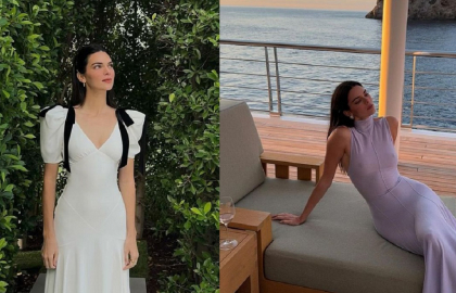 Siêu mẫu Kendall Jenner xinh đẹp tựa nàng công chúa mỗi khi khoác lên mình váy trắng điệu đà