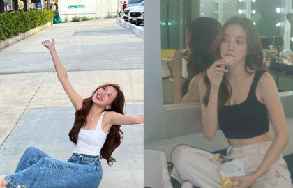 'Ngọc nữ Thái Lan' Baifern Pimchanok cực mê kiểu áo này mỗi khi hè về, mix đồ 'slay' vô cùng