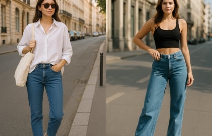 5 mẫu áo “thần thánh” phối cùng quần jeans: Nàng mặc lên là đẹp, chuẩn style hè 2025