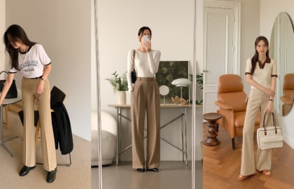 10 cách phối đồ với quần màu be: Đơn giản mà sang, ai mê style tối giản càng nên ghim ngay