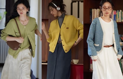 Mẹo chọn áo khoác mix cùng váy vừa tôn dáng vừa sành điệu ngày lạnh