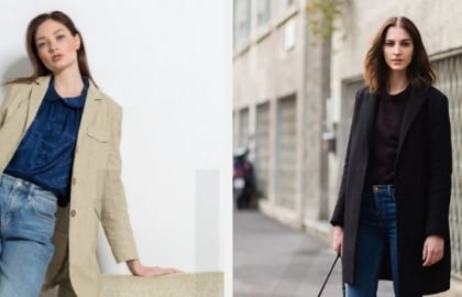 Mẹo mix quần jeans và áo khoác chuẩn sang xịn mịn cho ngày lạnh