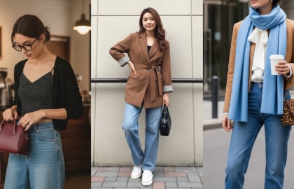 5 kiểu áo khoác phối quần jeans đẹp “đỉnh của chóp”: Diện lên auto thần thái