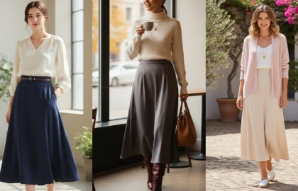 Chân váy suông – mẫu váy đáng sắm nhất 2026: Dễ mặc, tôn dáng và không lo lỗi mốt