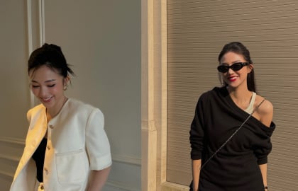 Salim chăm diện trang phục màu trung tính, nàng nào cũng có thể tham khảo