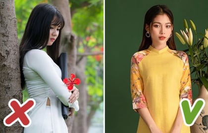 3 sai lầm phổ biến cần tránh khi diện áo dài dịp Tết