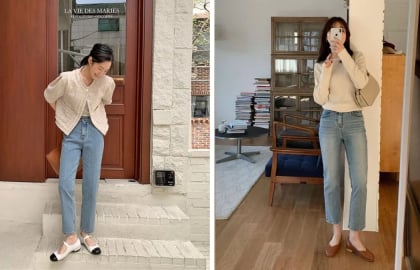 5 công thức phối đồ với quần jeans đang được ưa chuộng