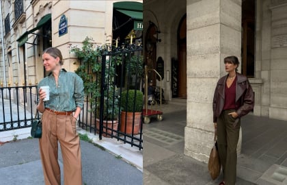 Quần ống rộng – biểu tượng phong cách Pháp hiện đại