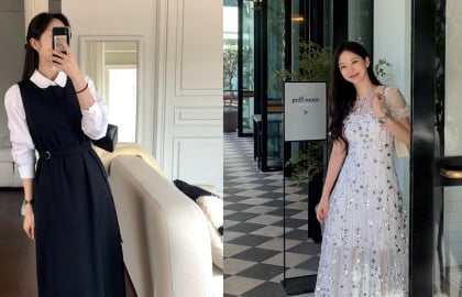 5 kiểu váy liền dưới đây được xem là lựa chọn an toàn nhưng vẫn đảm bảo hiệu quả tôn dáng rõ rệt