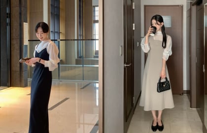 Váy gile – item bất ngờ trở lại và gây sốt trong giới thời trang