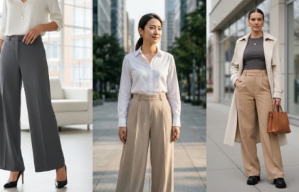 3 cách mặc quần ống rộng hack dáng đỉnh cao, giúp vóc dáng cao ráo và thanh thoát hơn hẳn