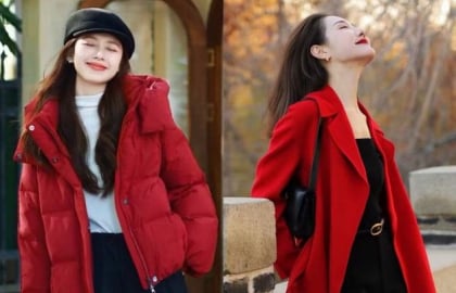 4 gam màu áo khoác vừa sáng da vừa hút lộc du xuân