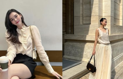 5 item màu trắng được sao nữ Việt diện nhiều nhất, càng đơn giản càng tôn khí chất